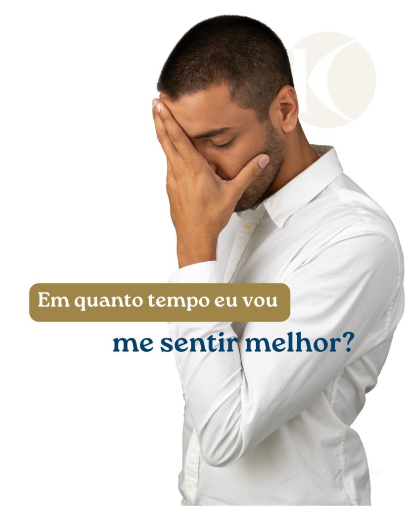 Em quanto tempo vou melhorar?