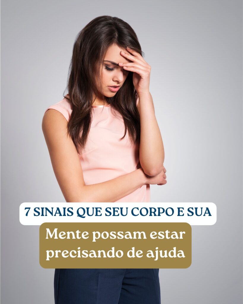 Cansaço que não passa? Dores no corpo sem explicação? Seu corpo e sua mente podem estar pedindo ajuda